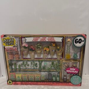 MGA's Miniverse Make It Mini Botanicals Farm Flowers Plants Miniature Craft Toys